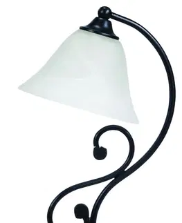 Lampy na noční stolek Rabalux stolní lampa Dorothea E14 1x MAX 40W matná černá 7772