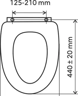 WC sedátka NOVASERVIS WC sedátko, duroplast bílá, panty tvrzený plast WC/SOFTNEW