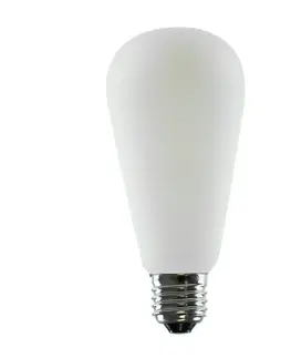 Stmívatelné LED žárovky Segula SEGULA LED žárovka 24V E27 6W 927 Rustika opál dim