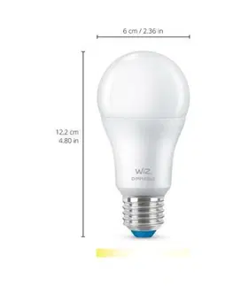 LED žárovky WiZ SET 2x LED žárovka E27 A60 8W (60W) 806lm 2700K IP20, stmívatelná