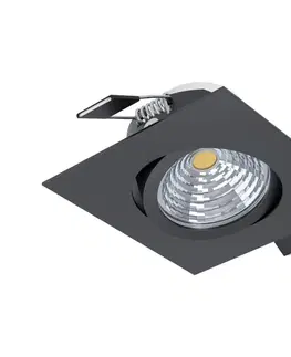 Svítidla Eglo Eglo 33394 - LED Stmívatelné podhledové svítidlo SALICETO LED/6W/230V černá 