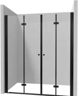 Sprchové kouty DEANTE/S Sprchové dveře dvojité skládací 90x70 KTSXN47P+KTSXN41P KERRIA/0149