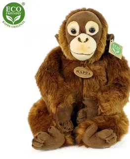 Hračky RAPPA - Plyšový orangutan 27 cm ECO-FRIENDLY