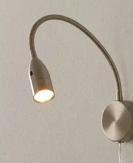 Nástěnná svítidla FISCHER & HONSEL LED-nástěnné světlo Sten ovládání gesty kulaté
