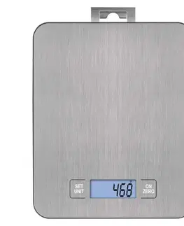 Váhy osobní a kuchyňské EMOS Digitální kuchyňská váha EV023 stříbrná 2617002300