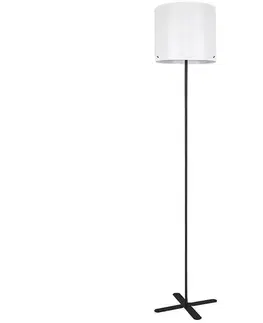 Lampy Rabalux Rabalux 74011 - Stojací lampa IZANDER 1xE27/40W/230V bílá/černá 