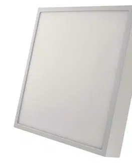 LED stropní svítidla EMOS LED svítidlo NEXXO bílé, 30 x 30 cm, 28,5 W, teplá/neutrální bílá ZM6153