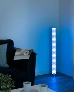 LED stojací lampy LEUCHTEN DIREKT is JUST LIGHT LED stojací svítidlo, RGB, CCT, dálkový ovladač, do interiéru, IP20 RGB+3000K