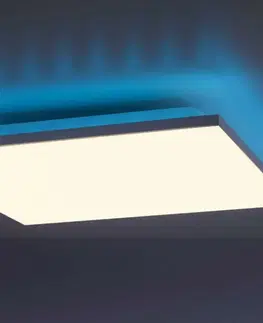 Moderní stropní svítidla LEUCHTEN DIREKT is JUST LIGHT Stropní svítidlo, bílé, 45x45 cm, RGB, CCT, panel, hranaté 2700-5000K 15600-16