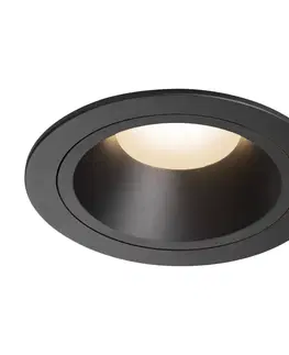 LED podhledová svítidla SLV BIG WHITE NUMINOS DL L vnitřní LED zápustné stropní svítidlo černá/černá 3000 K 20° 1003937