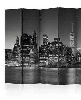 Paravány Paraván New York Nights Dekorhome 225x172 cm (5-dílný)