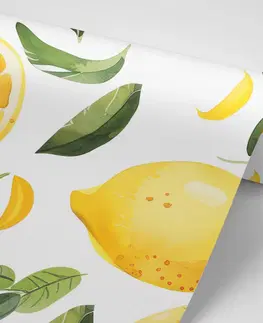 Tapety jídla a nápoje Tapeta letní citrony