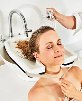 Péče o vlasy Přenosná vanička na mytí vlasů