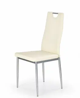 Židle HALMAR Jídelní židle Christiane krémová
