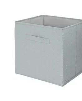 Úložné boxy Compactor Skládací úložný box do police Boston 31 x 31 x 31 cm, šedá