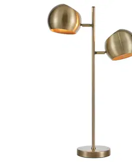 Lampy Markslöjd Markslöjd 108692 - Stojací lampa EDGAR 2xE14/40W/230V zlatá 