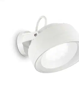 LED venkovní nástěnná svítidla Venkovní nástěnné svítidlo Ideal Lux Tommy AP1 bianco 145303 bílé