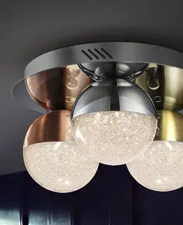 Stropní svítidla Schuller Valencia LED stropní svítidlo Sphere, multicolor 3 zdroje