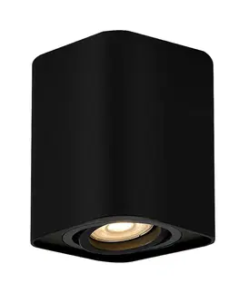 Moderní stropní svítidla Rabalux stropní svítidlo Kobald GU10 1x MAX 42W matná černá 2049