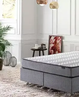 Designové postele Sofahouse Designová postel Eliava 160 x 200 cm šedá