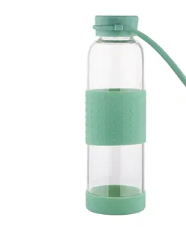 Termosky a termohrnky Altom Skleněná láhev na vodu 550 ml, zelená