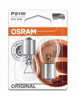 Autožárovky OSRAM P21W 7511-02B 24V