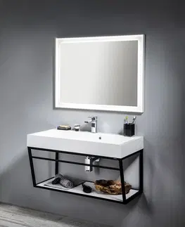 Koupelnová zrcadla Sapho FLUT 90 x 70 cm FT090