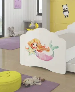 Postele ArtAdrk Dětská postel CASIMO II | s přistýlkou Provedení: Princess