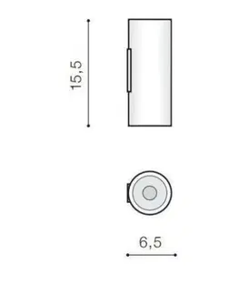 Moderní nástěnná svítidla Azzardo AZ4398 nástěnné svítidlo VELIA R 2 WH