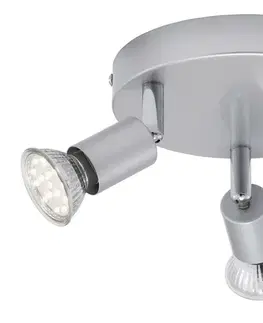 LED bodová svítidla BRILONER Bodové svítidlo pr. 16 cm 3xGU10 8,7W 780lm titan BRI 2906-034