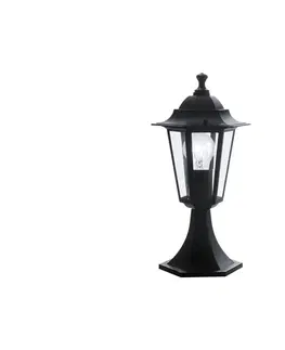 Zahradní lampy Eglo EGLO 22472 - Venkovní lampa LATERNA 4 1xE27/60W černá IP44 