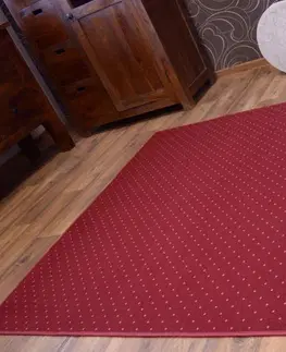 Koberce a koberečky Dywany Lusczow Kusový koberec AKTUA Mateio červený, velikost 200x400