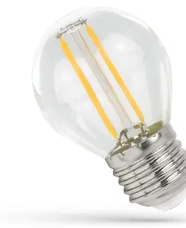 Žárovky Spectrum LED LED žárovka KOULE 1W E27 COG neutrální bílá