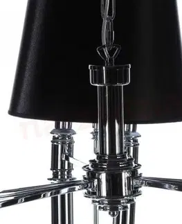Designová závěsná svítidla Závěsné svítidlo AZzardo Diablo 3 Big black AZ1344 E14 6x11W IP20 60cm černé