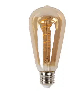 Žárovky Žárovka Antique LED Bulb Spiral - Ø 6*14 cm E27/3W Clayre & Eef LP099