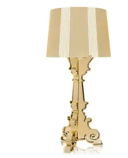 Stolní lampy Kartell Kartell Bourgie LED stolní lampa E14, zlatá