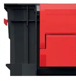 Zahradní nářadí Prosperplast Organizér MODIXX II 51,7 x 33,1 x 13,4 cm černo-červený