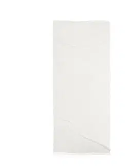 Ručníky Tom Tailor Osuška do sauny Crisp White, 80 x 200 cm
