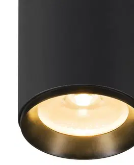 LED bodová svítidla SLV BIG WHITE NUMINOS DALI XL přisazené stropní svítidlo černé 36 W 2700 K 60° 1005761