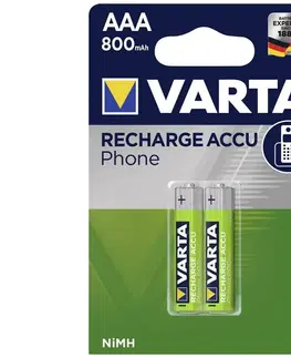Baterie primární VARTA Varta 58398 - 2 ks Nabíjecí baterie PHONE ACCU AAA NiMH/800mAh/1,2V 