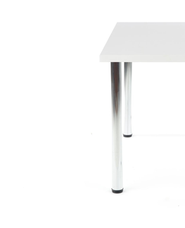 Jídelní stoly Jídelní stůl PYGMAE 120, bílá/chrom