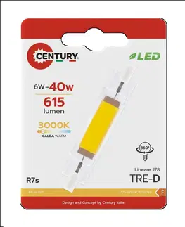 LED žárovky CENTURY LED LAMP COB R7S 6W 3000K