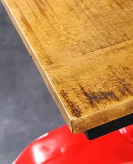 Barové stolky LuxD Designový barový stůl Fahima 174 cm červený