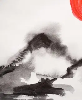Samolepící tapety Samolepící tapeta japonská malba