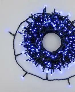 LED řetězy Xmas King XmasKing LED řetěz 25,7m 360 LED 30V venkovní, 8 programů + časovač, modrá