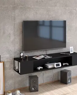 Televizní stolky Televizní stolek PETI černá
