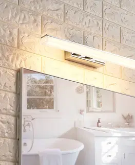 Nástěnná svítidla Lucande Julie - koupelnová LED lampa v podélném tvaru