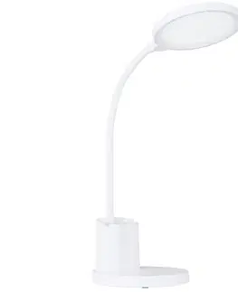 Lampy Eglo Eglo 900529 - LED Stmívatelná stolní lampa BROLINI LED/2,1W/5V 1500 mAh bílá 