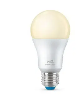 LED žárovky LED Žárovka WiZ Dimmable 8718699786038 E27 A60 8-60W 806lm 2700K, stmívatelná