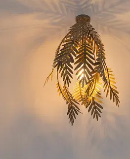 Stropni svitidla Vintage stropní svítidlo velké zlato - Botanica